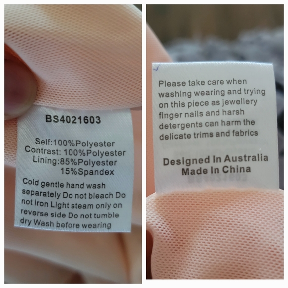 Elliatt xAnthropologie Tingle Midi Dress Crochet Lace Overlay in Lilac & Nude XS - Picture 11 of 12